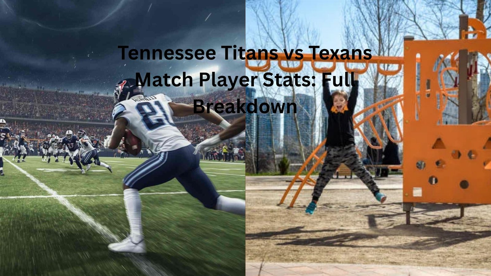 "tennessee titans vs texans match player stats"