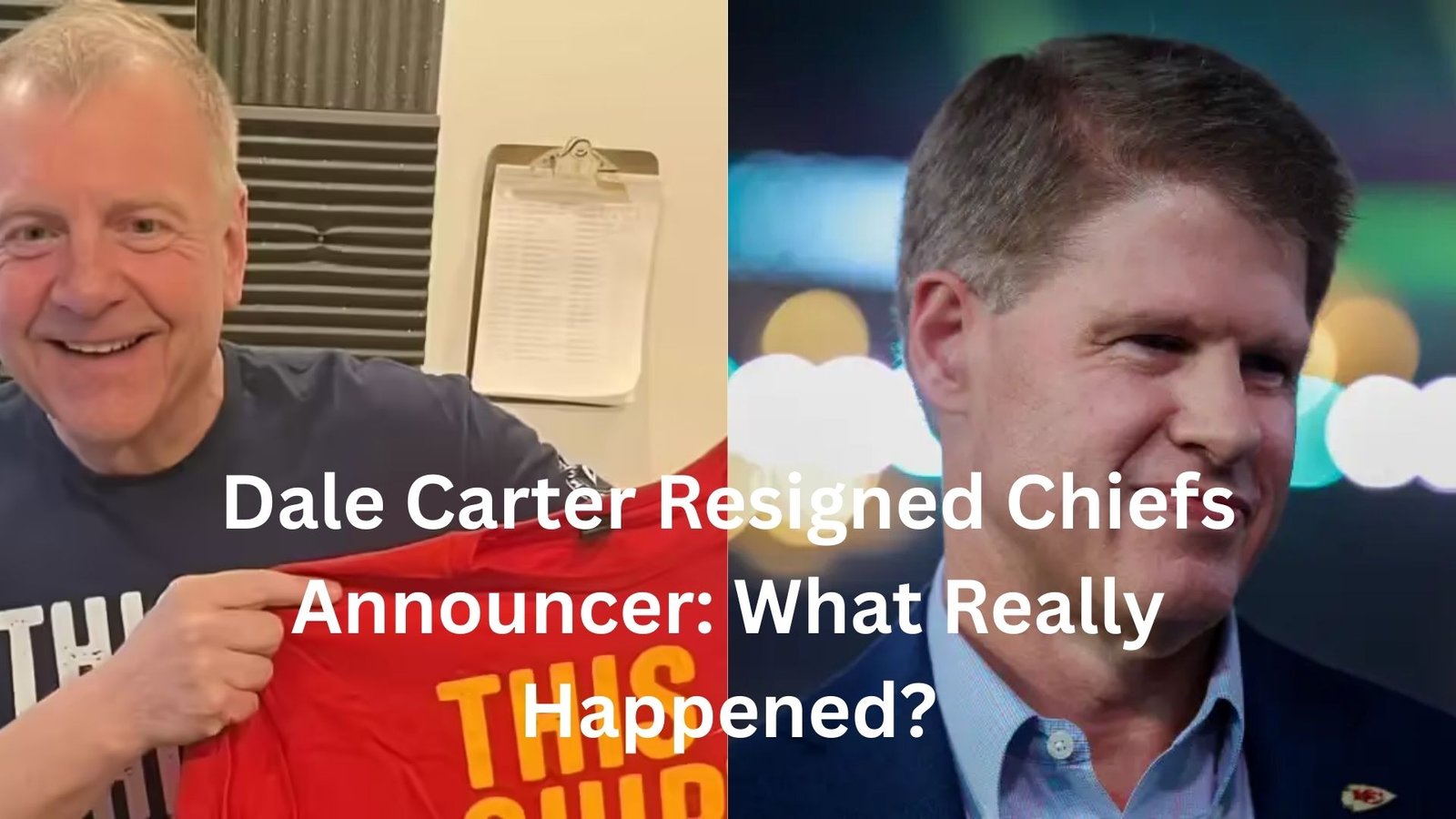 dale carter resigned chiefs announcer